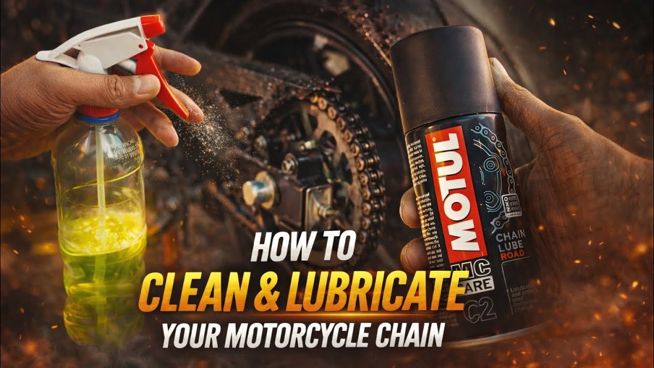 Chain Cleaning & Lubrication Guide for Smooth Riding