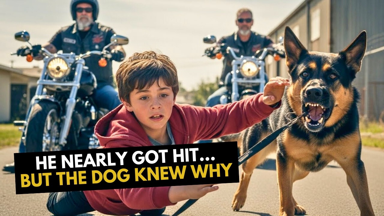 Бродячая собака затащила 12-летнего подростка прямо на путь велосипедистов — и тогда они поняли, ...