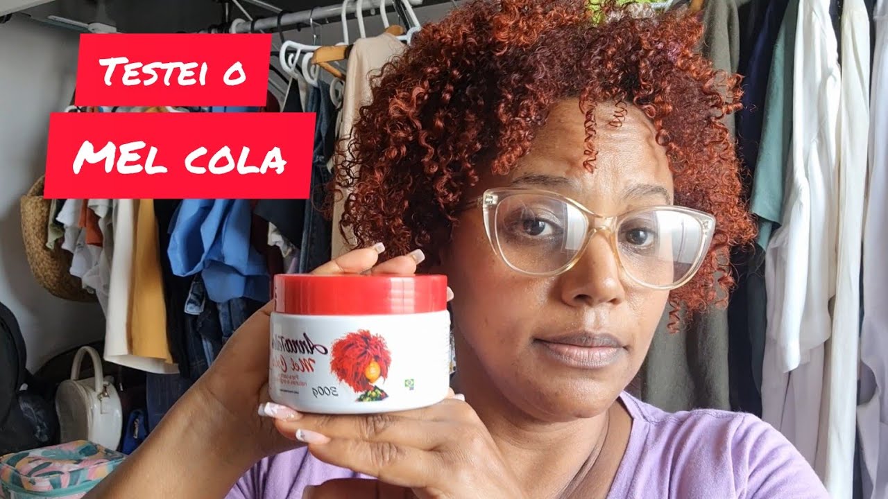O que o mel cola da Anna Telles faz em um cabelo crespo/ cacheado