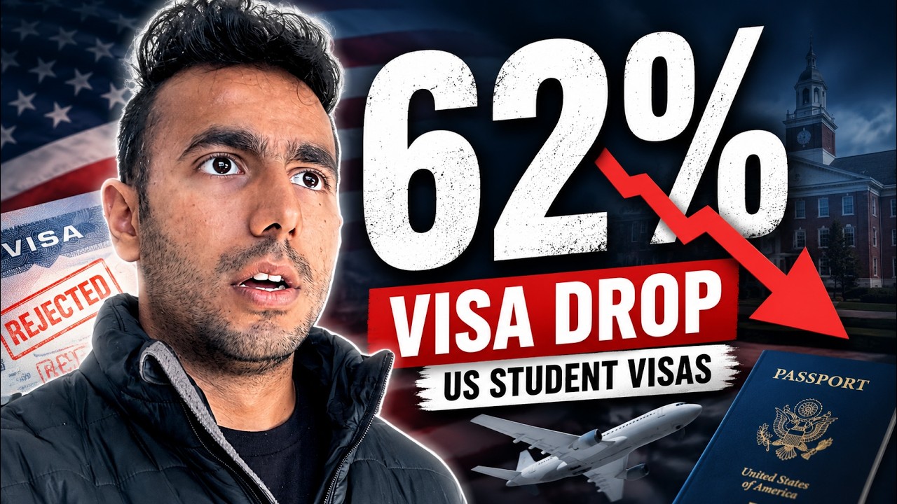Падение количества студенческих виз в США на 62%: что происходит на самом деле