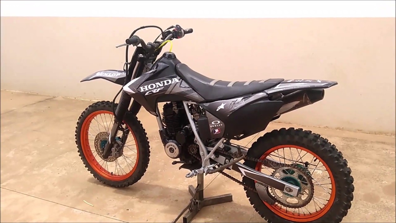 PRIMEIRA MOTO DE TRILHA DO CANAL FICOU ZIKA NX 200