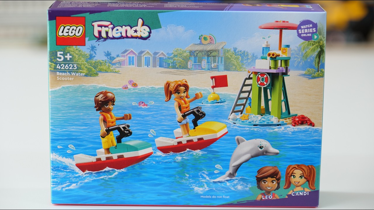 LEGO Friends 42623 Beach Water Scooter &ndash; LEGO Speed Build Review