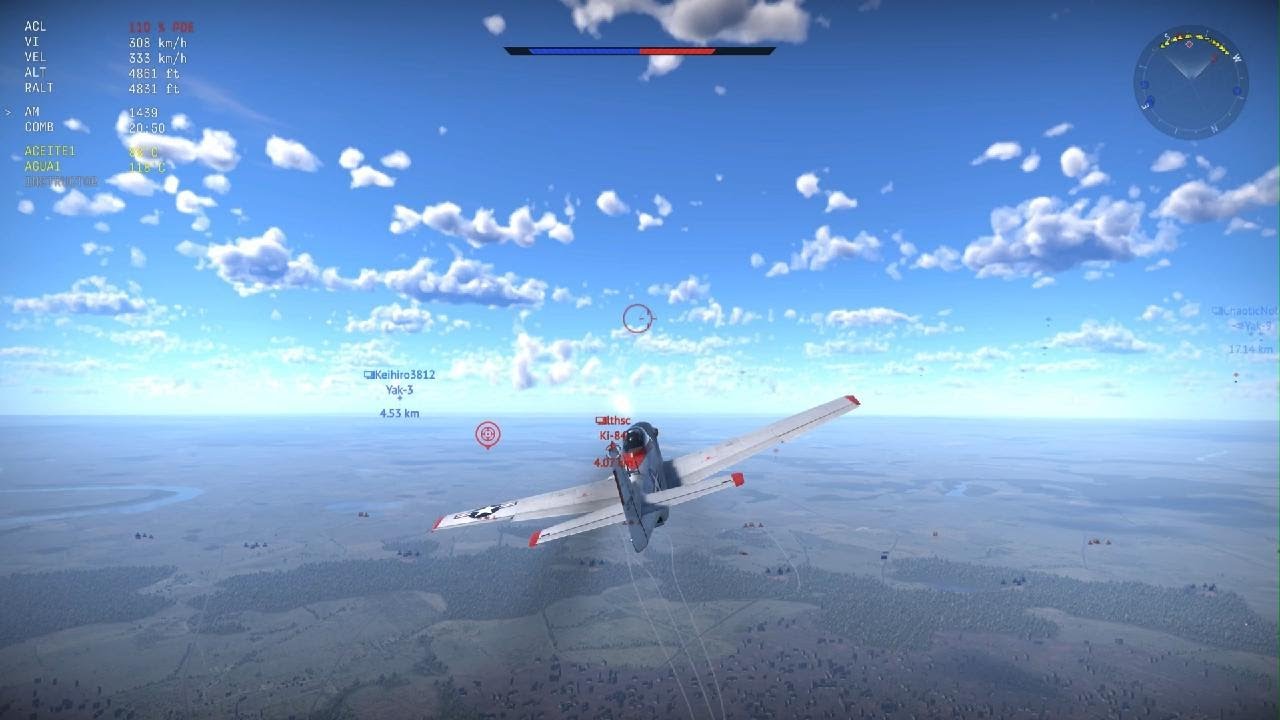 War Thunder P51D30