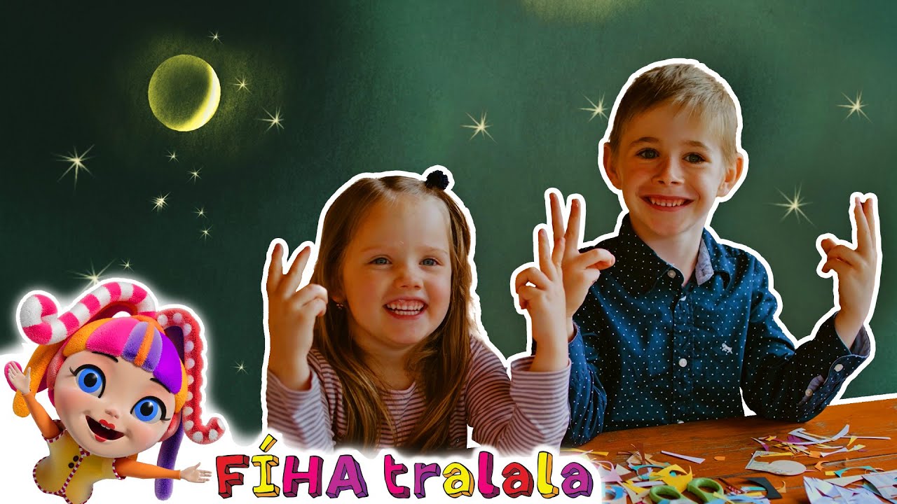 FÍHA tralala - Papierový telocvik ✂️🦁🚀❤️Najlepšie veselé a poučné slovenské detské pesničky pre deti