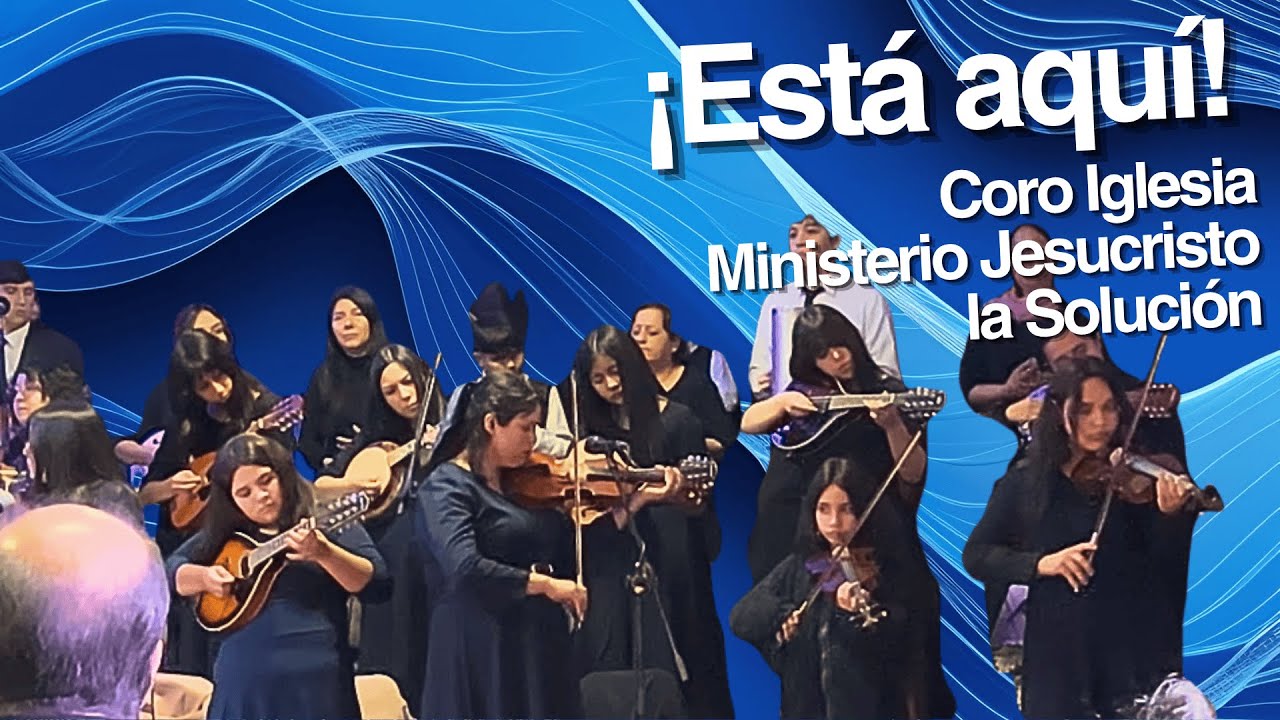 🔥 ¡ESTÁ AQUÍ SU GLORIA ESTÁ AQUI! | Coro Iglesia Ministerio Jesucristo la Solución | 30 Años UPER ✨🙌