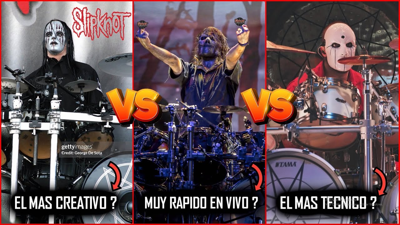 Analizando A Los Bateristas De Slipknot: Joey Jordison Vs Jay Weinberg Vs Eloy Casagrande 🥊