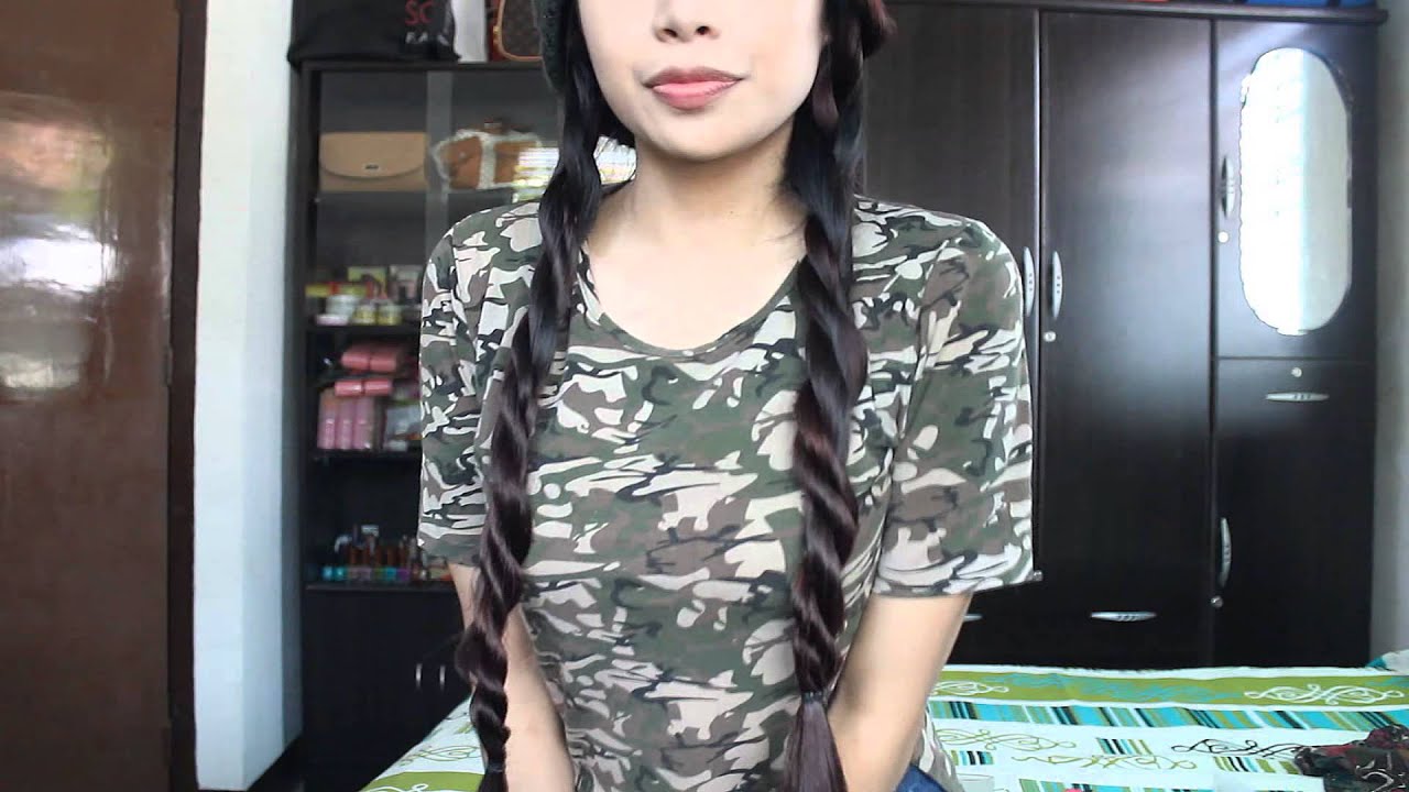 4 Cute Hairstyles For Beanies- Straight Hair Version
