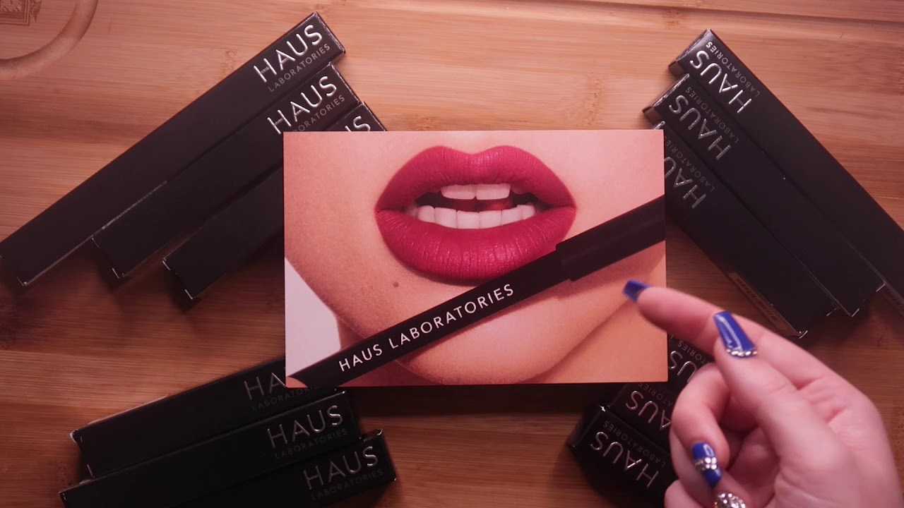 ASMR Lady Gaga Makeup (Swatching, Tapping, Whispers)