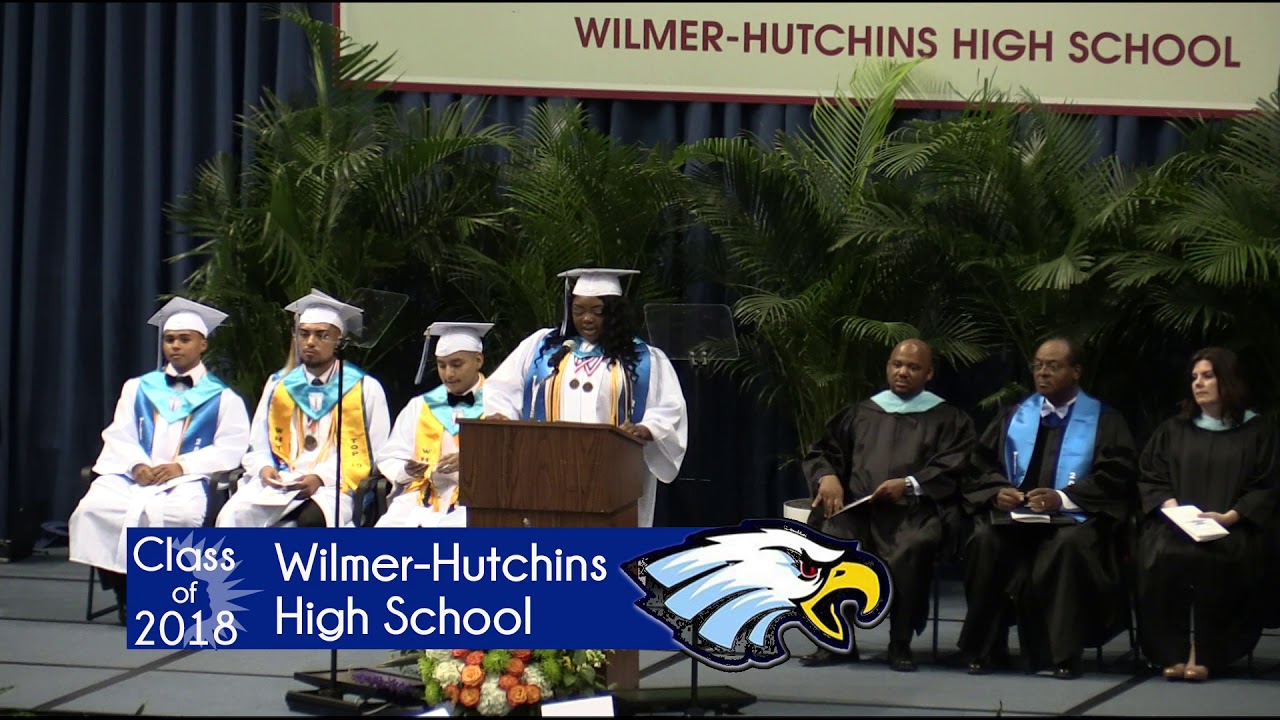 Dallas ISD Wilmer Hutchins High School Graduation 2018