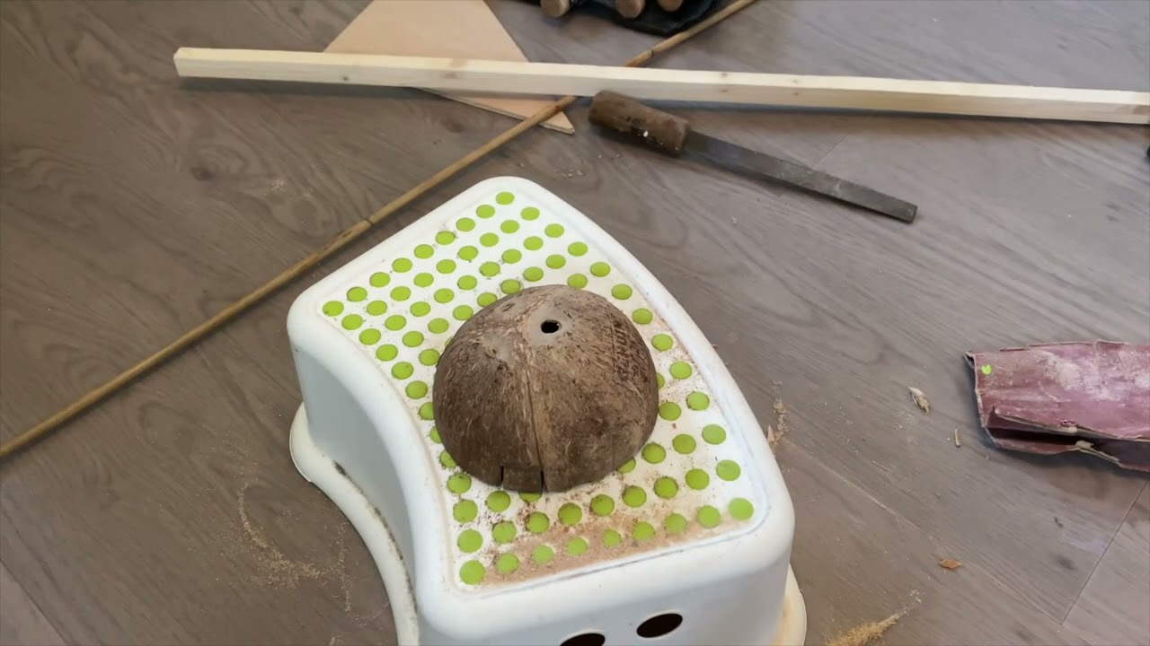 Home Made Yehu (coconut fiddle) 椰胡