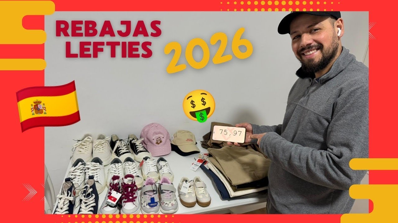 COMPREI TUDO ISSO por menos que 1 dia de trabalho! 😳🛍️ Rebajas na Lefties 🇪🇸
