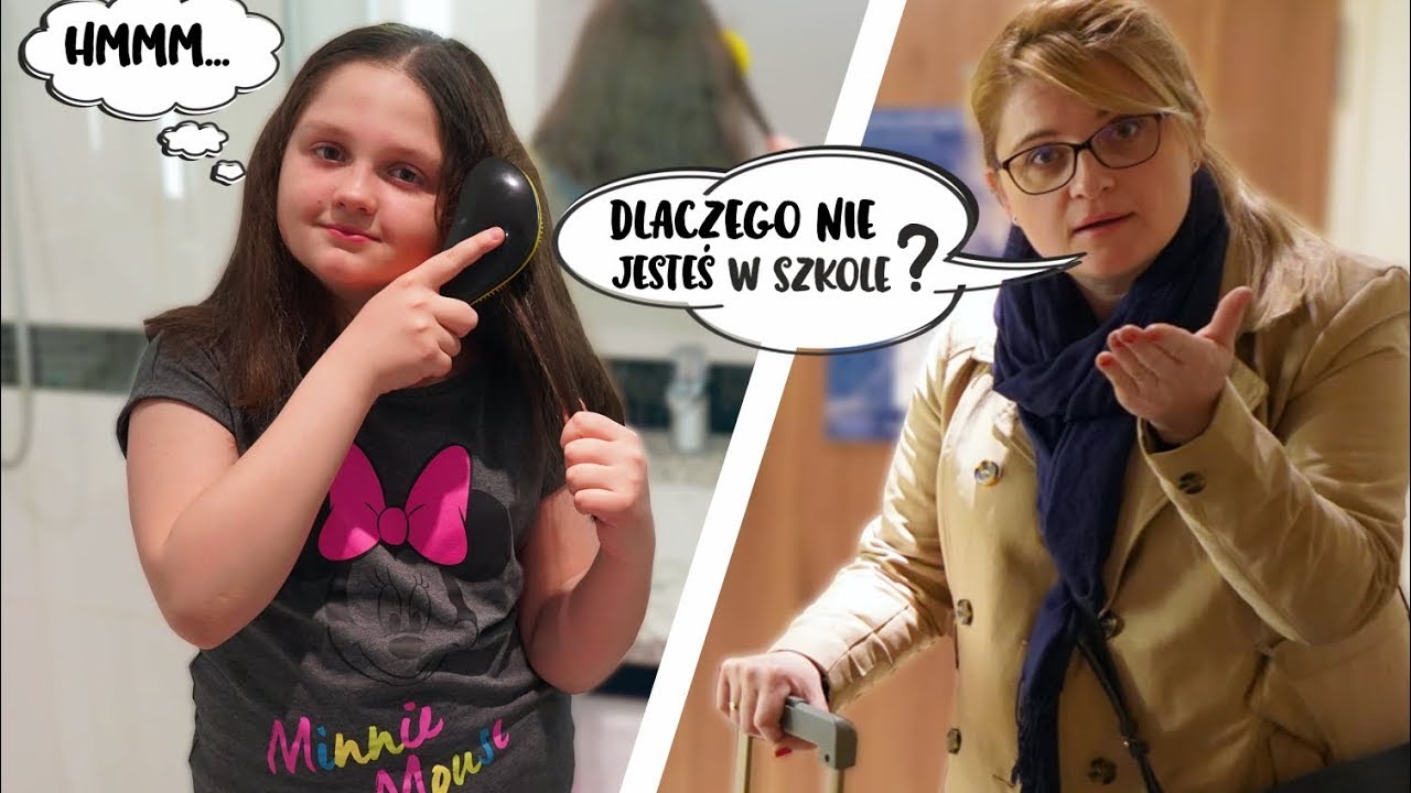 DLACZEGO NIE POSZŁAM DO SZKOŁY 😆 CZY MAMA O TYM WIEDZIAŁA ❓