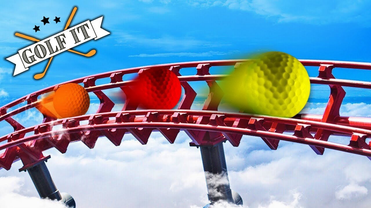 🥶 LEDOVÁ HORSKÁ DRÁHA ⛳ 𝔾𝕆𝕃𝔽 𝕀𝕋 s Portym a Bauchyčem