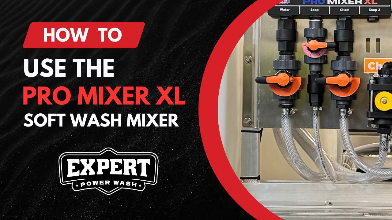 Как использовать миксер для мягкой мойки PRO MIXER XL