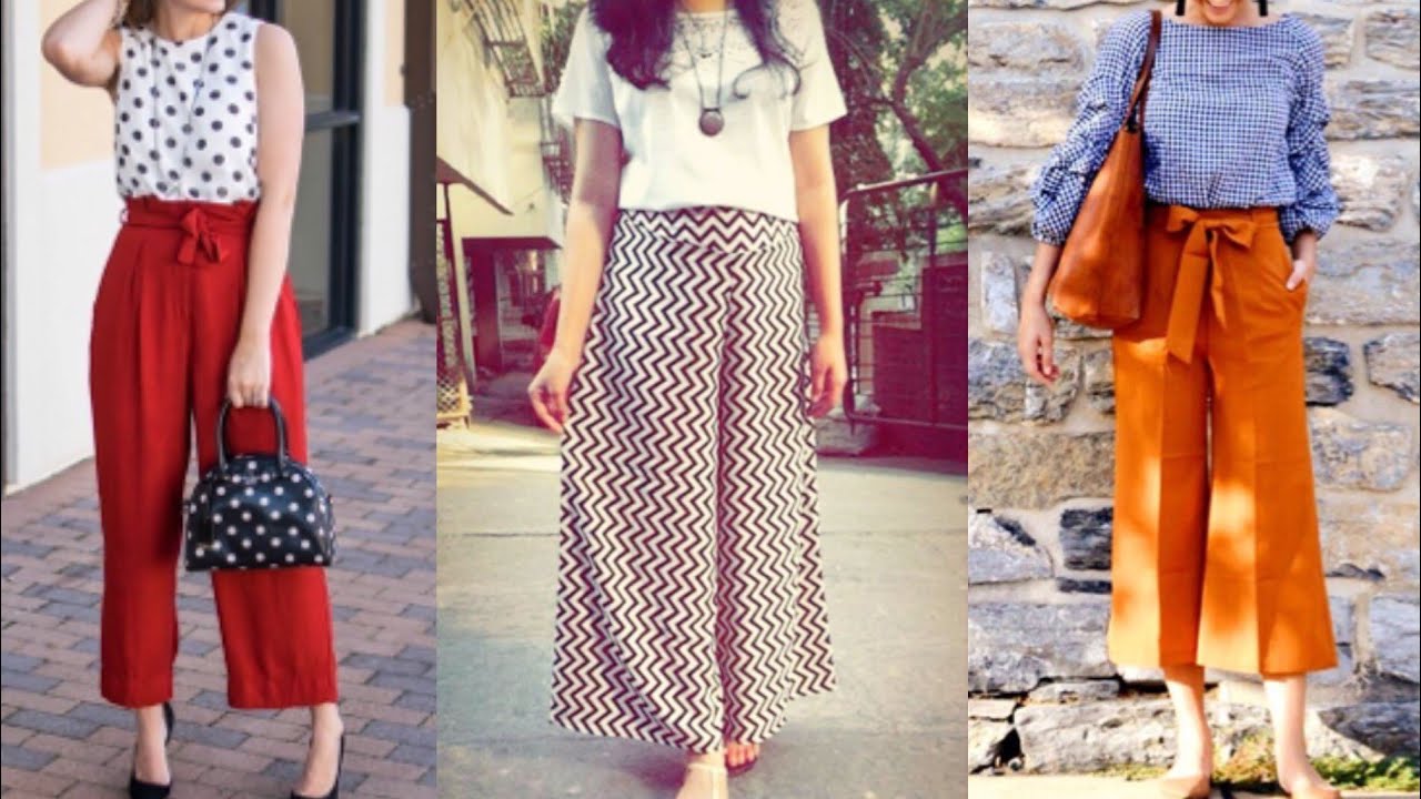 College wear top with Palazzo