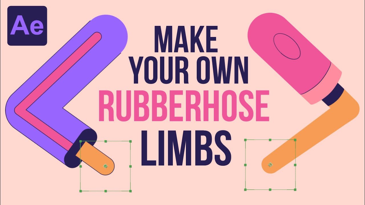 After Effects, Rigging limbs! No Plugin, Rubberhose style!