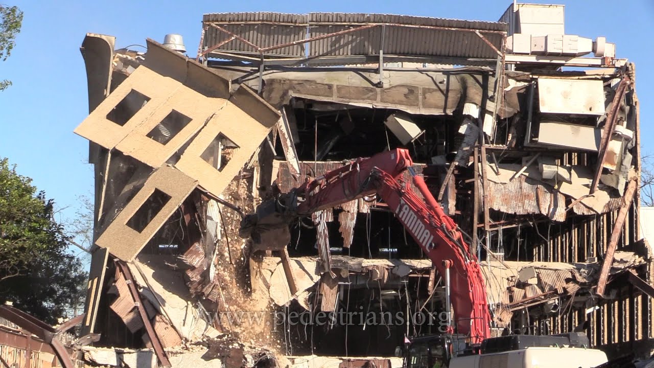 Office Bldg. Demolition 1,  Nicholson Lane