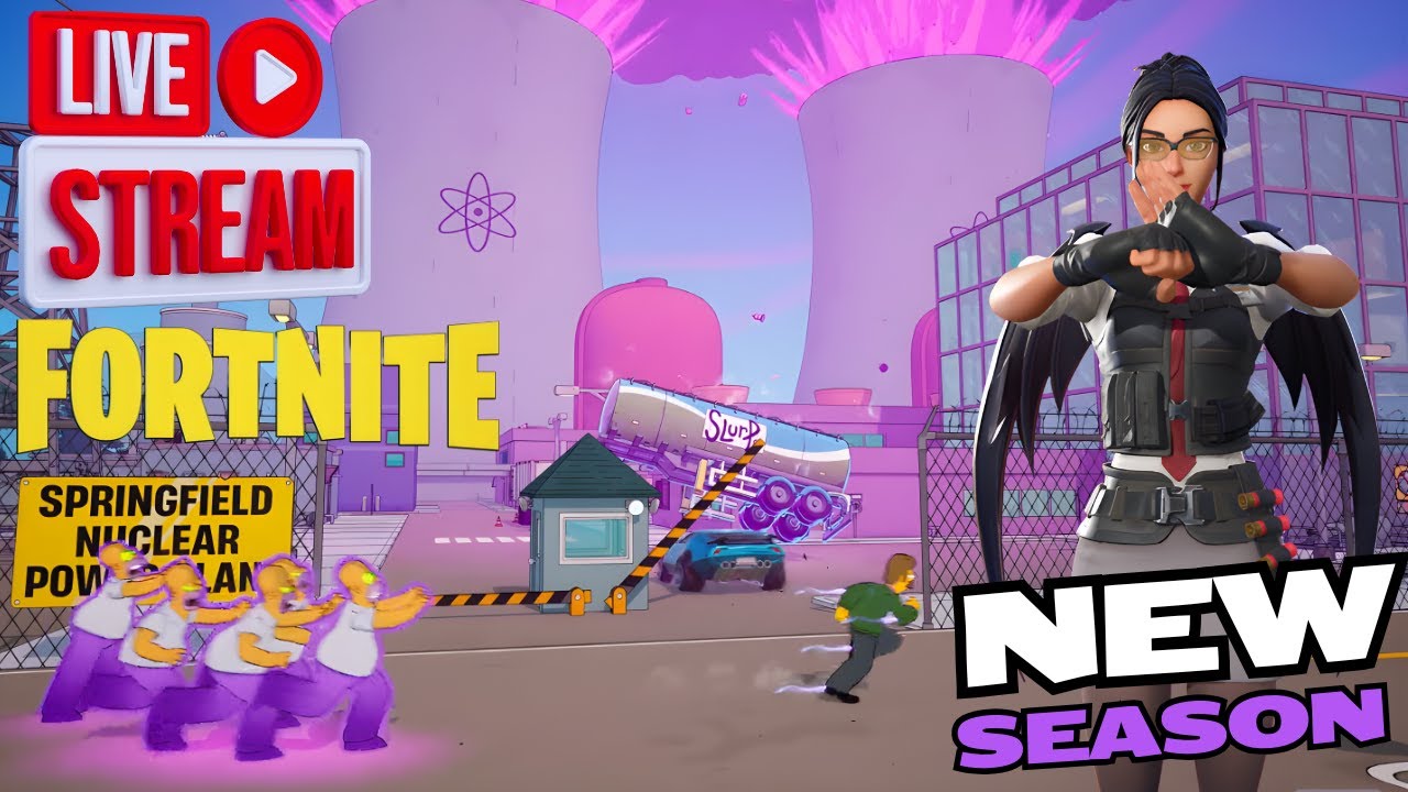 FORTNITE LIVE! NEW SEASON