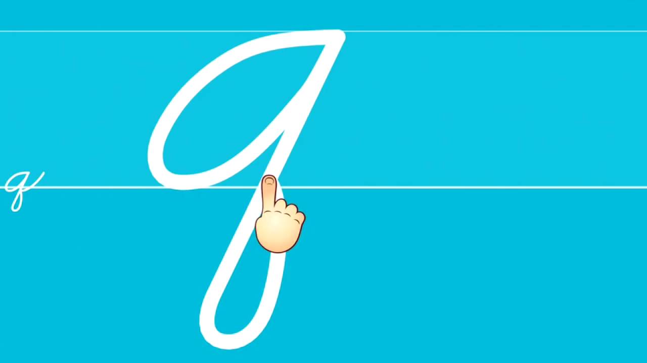 Cursive Writing Wizard &ndash; All uppercase and Lowercase Letters and Numbers ZB Style Font Cur