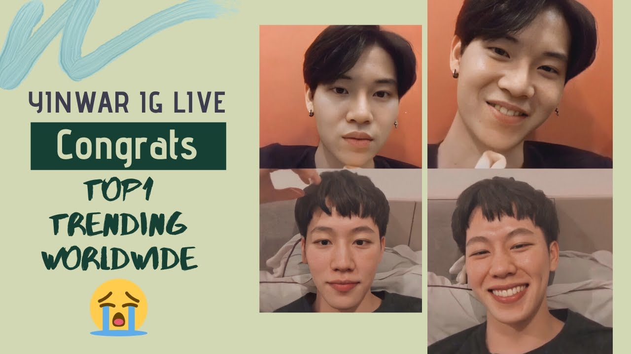 [VN/EN/ID] YINWAR nói về Top 1 Trending Worldwide