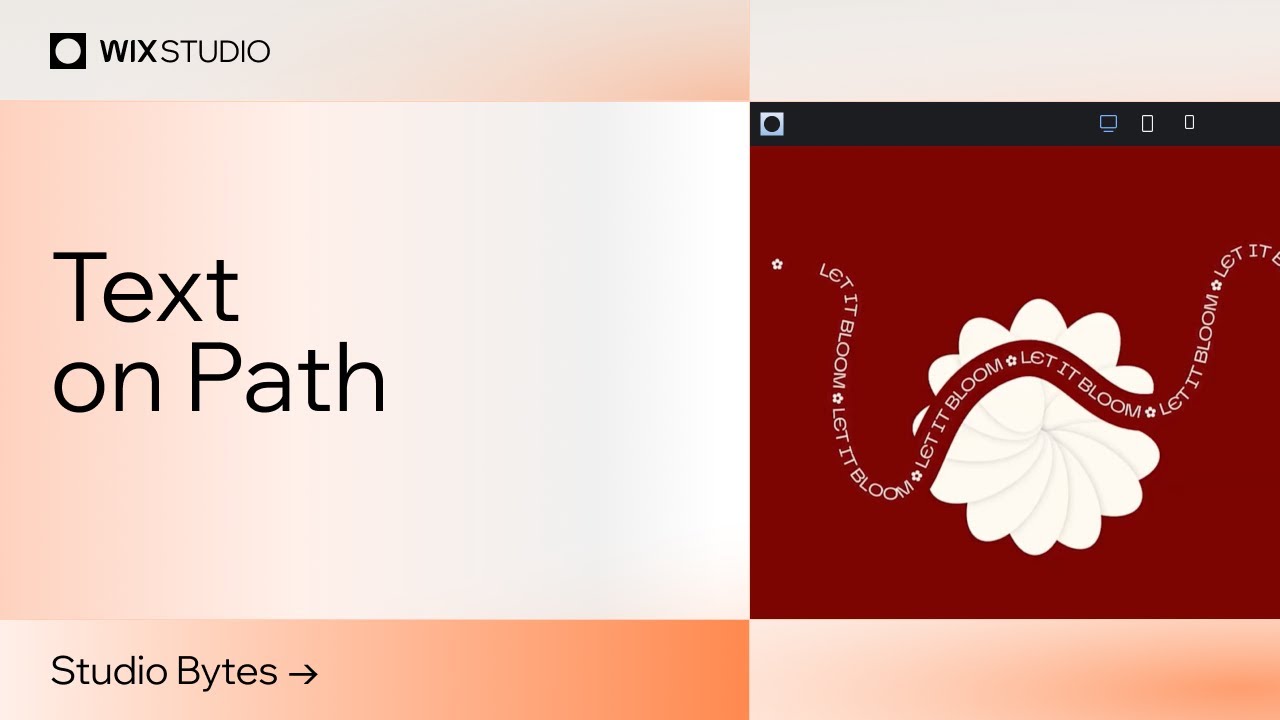 Bring text to life with Wix Studio Text Effects