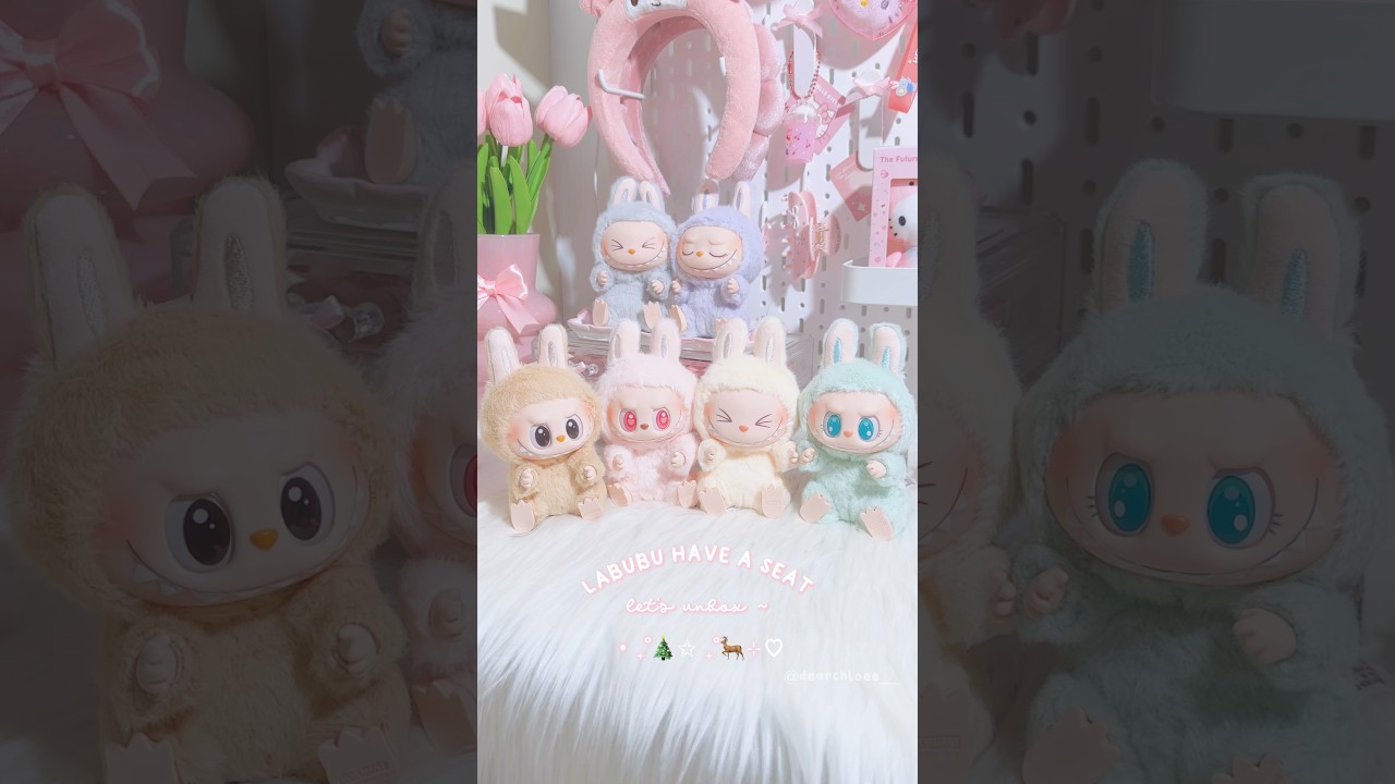 labubu have a seat unboxing ~ #labubu #haveaseat #unboxing #labubuv2 #popmart #themonsters