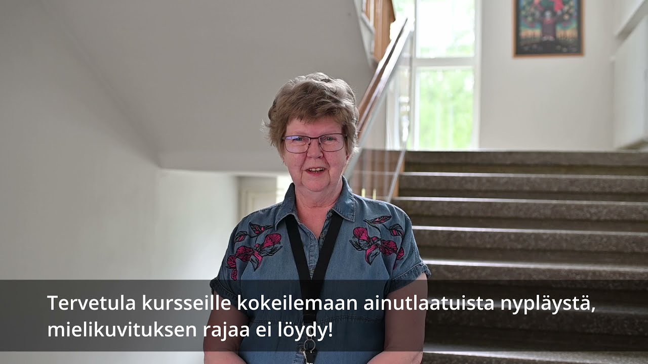 Kurkista kurssille - pitsinnypläys