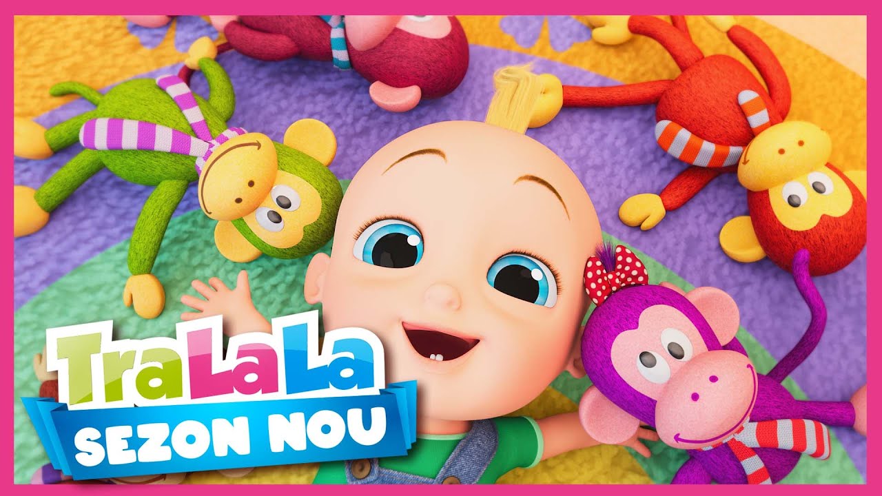 TraLaLa  - Johny și cele 5 maimuțele 🐵 Cântece pentru Copii