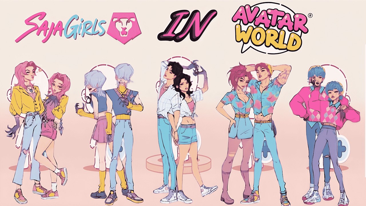 Saja Boys as Saja Girls Genderbend in Avatar World! 💖 Jinu, Mystery, Abby & More KPop Swap!