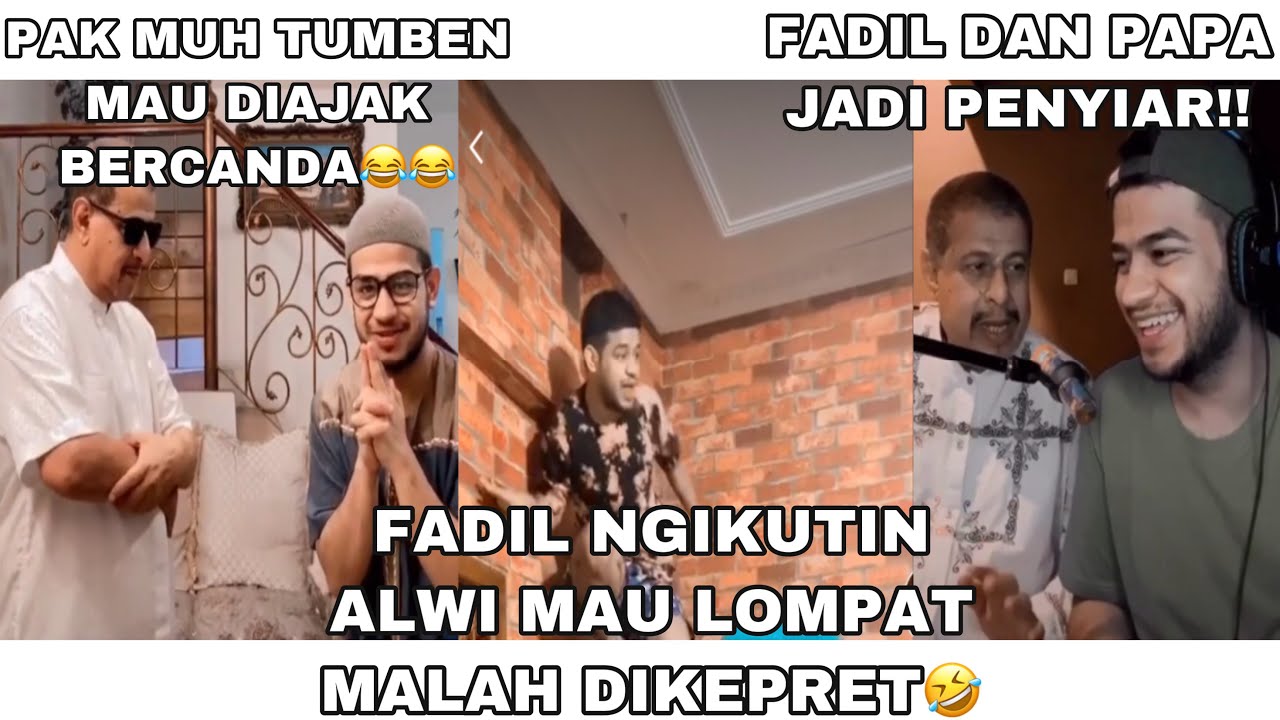 KUMPULAN TIKTOK TERBARU FADIL JAIDI DAN PAPANYA PAK MUH KOCAK ABIS BIKIN NGAKAK