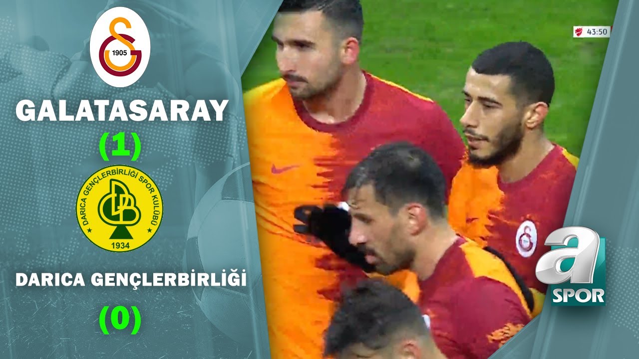 Galatasaray 1 - 0 Darıca Gençlerbirliği MAÇ ÖZETİ (Ziraat Türkiye Kupası 5. Tur Maçı) / 15.12.2020