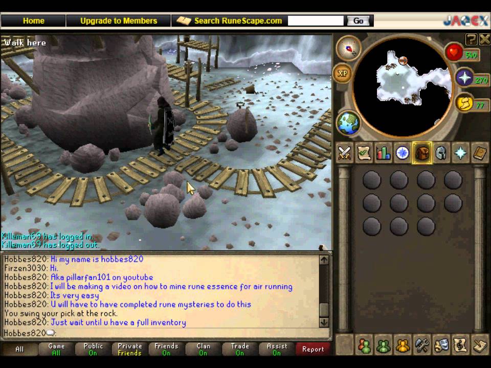 runescape rune ess guide