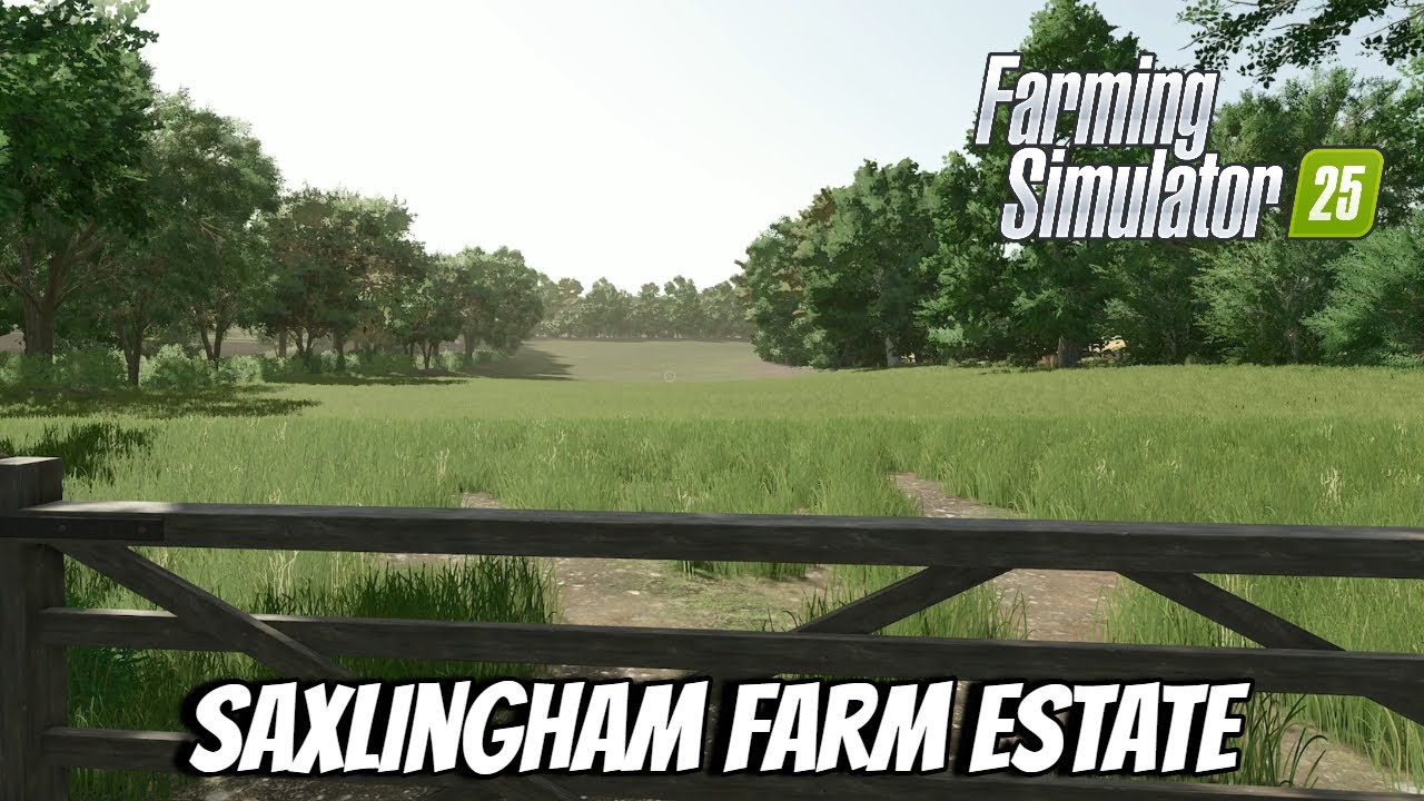 Экскурсия по карте фермы Сакслингем &mdash; Farming Simulator 25 FS25 XBOX