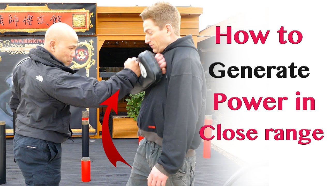 How to generate power in close range - wing chun
