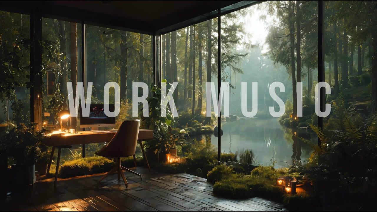 Deep Work Music • Forest Light Focus • 3 Hour Session