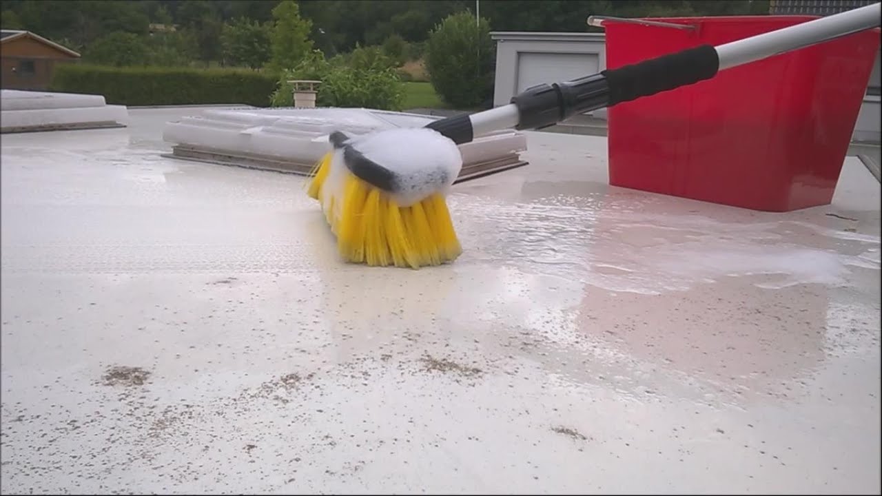 Wohnwagen waschen
