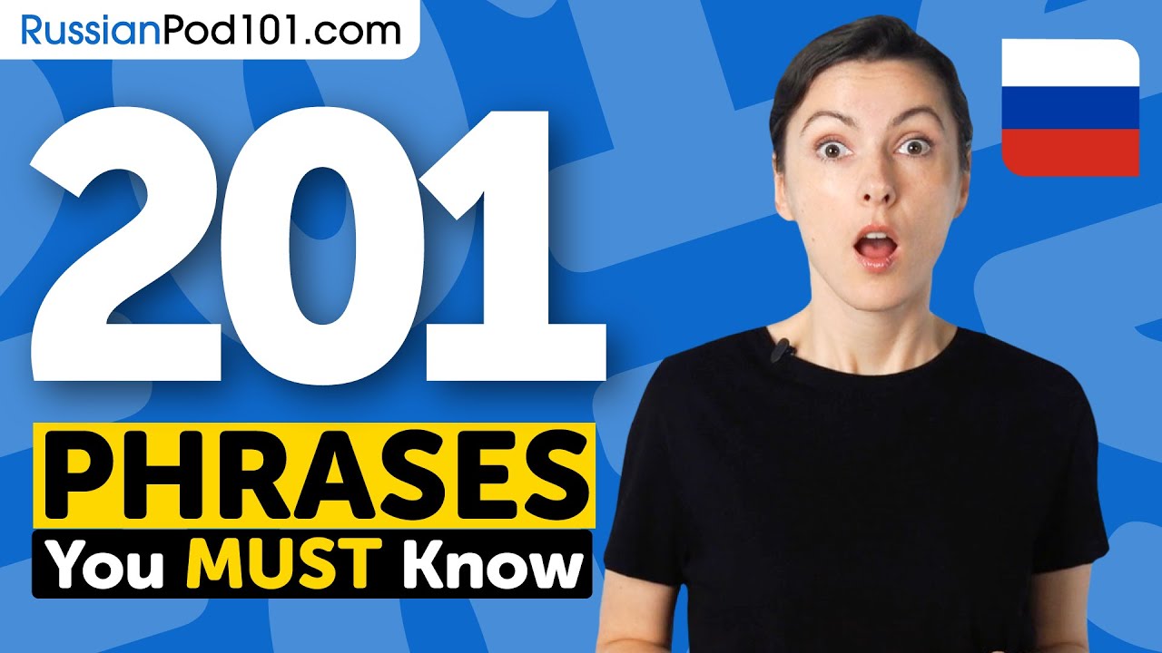 201 Phrases Every Russian Beginner Must-Know