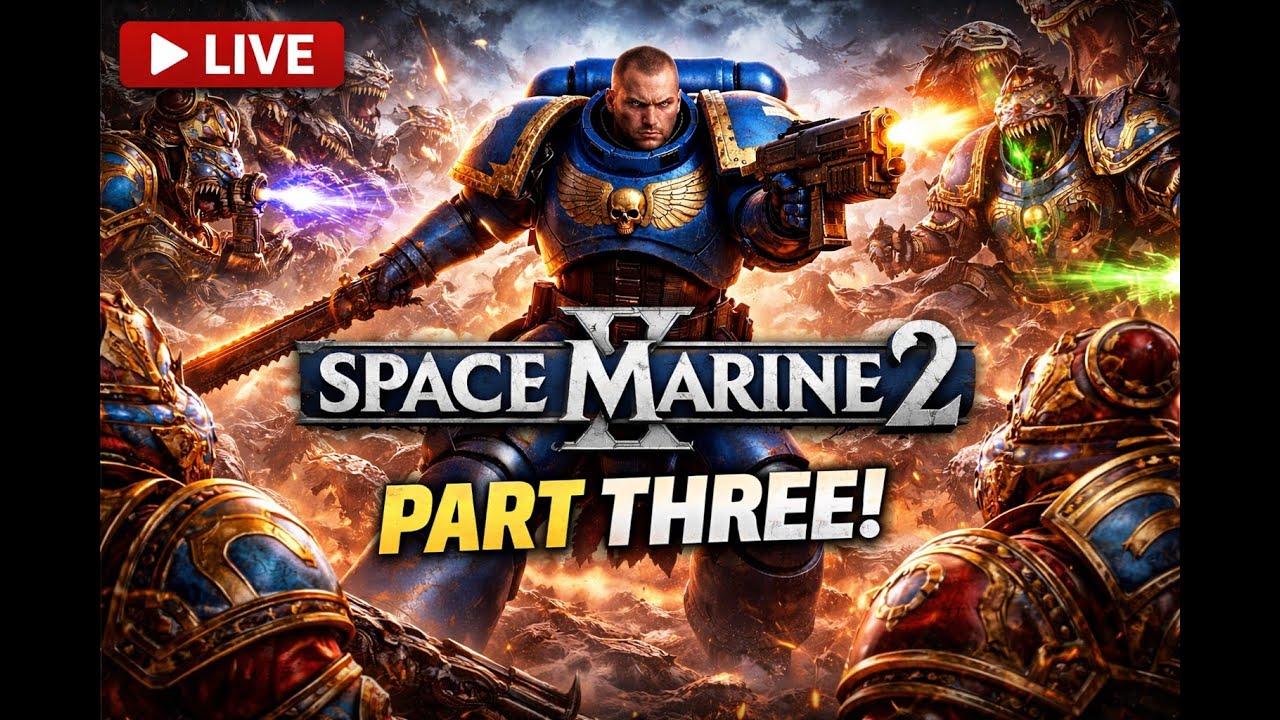 @Hobgoblin83 plays Space Marine 2 LIVE Part 3