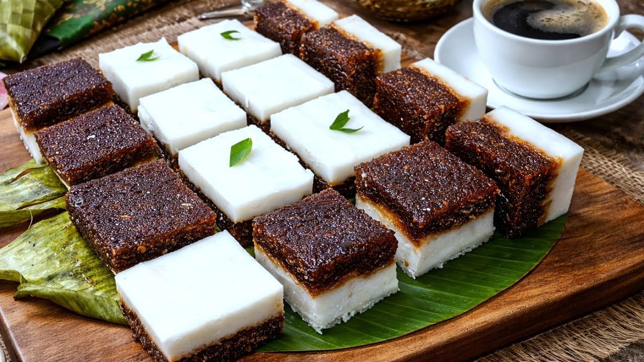 Kuih Talam Ubi Kayu Lemak Manis | Cassava Cake Recipe | Sukatan Cawan | Kuih Tradisional Malaysia