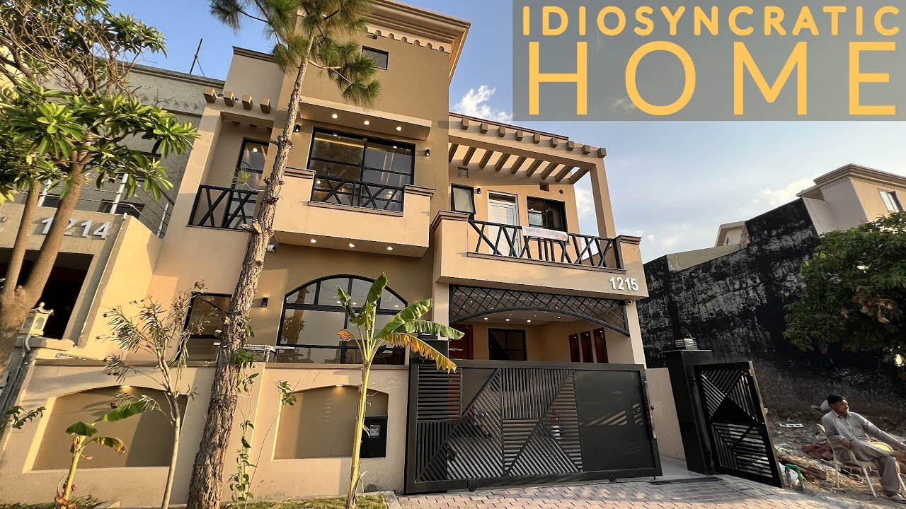 Luxurious 7 Marla Designer House with Triple Height Living Room | Prime Location in Bahria Town Ph 8