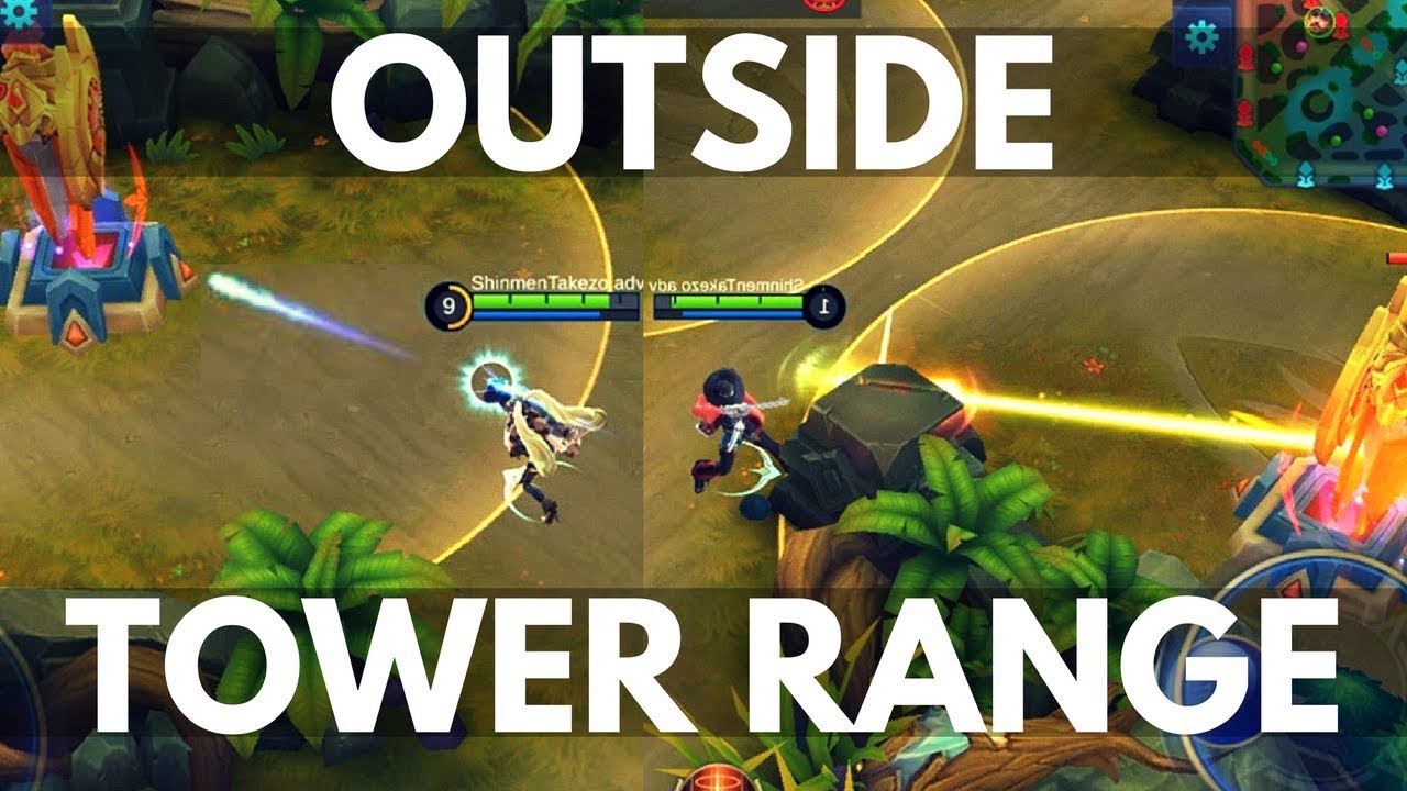6 HEROES THAT CAN FREE HIT THE TOWER OUTSIDE ITS RANGE | WTFacts #82 | Mobile Legends