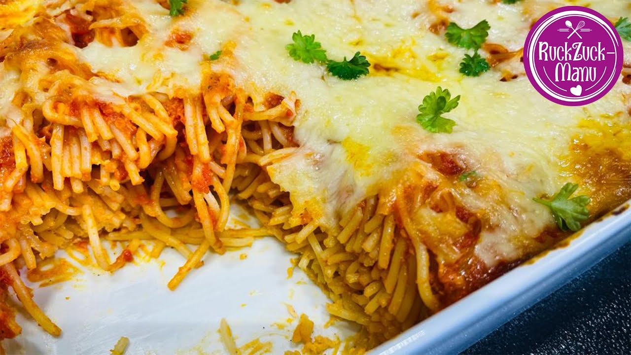 Spaghetti - Auflauf  Thermomix® TM5/TM6
