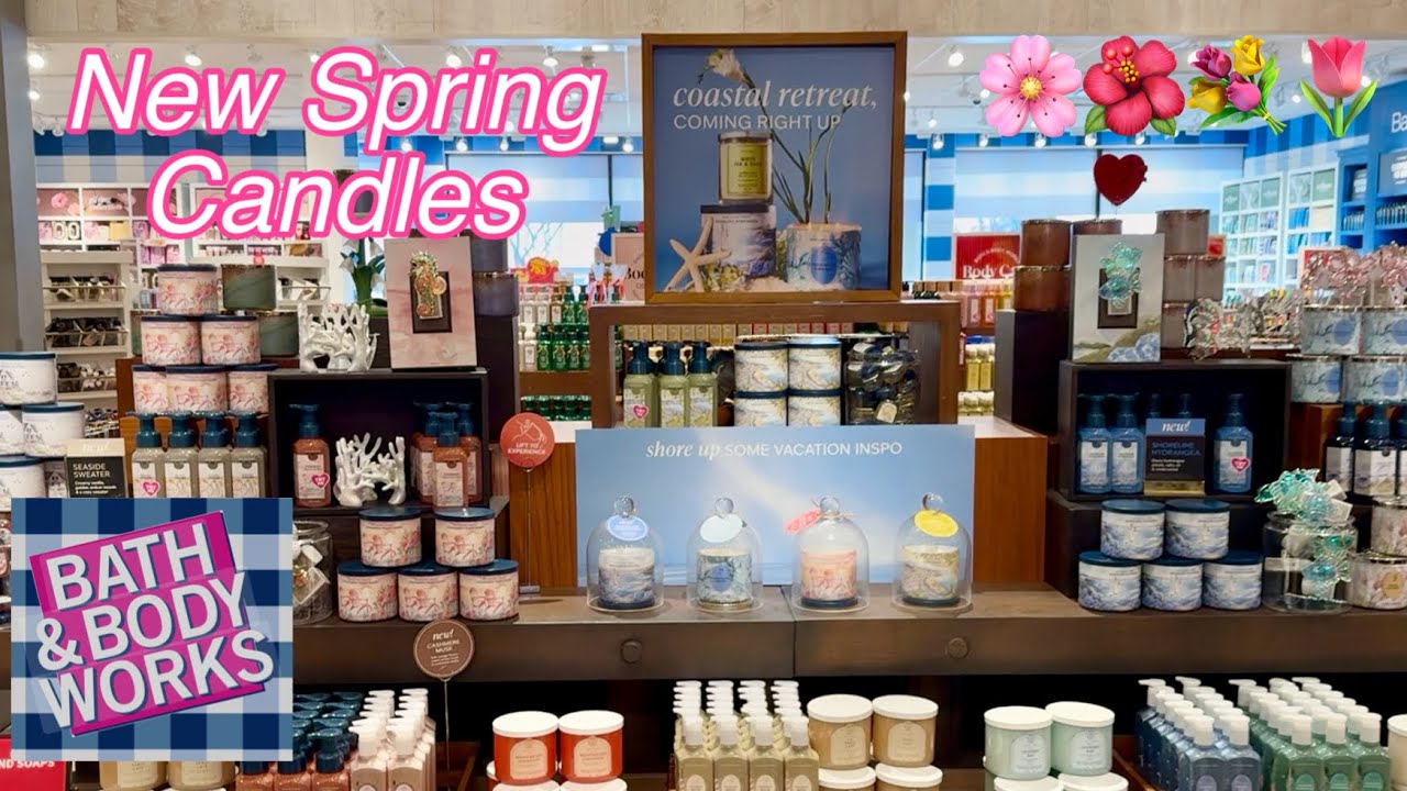 *НОВЫЙ ВЕСЕННИЙ НАПОЛЬНЫЙ КОМПЛЕКТ* ЭКСКУРСИЯ ПО МАГАЗИНУ BATH & BODY WORKS