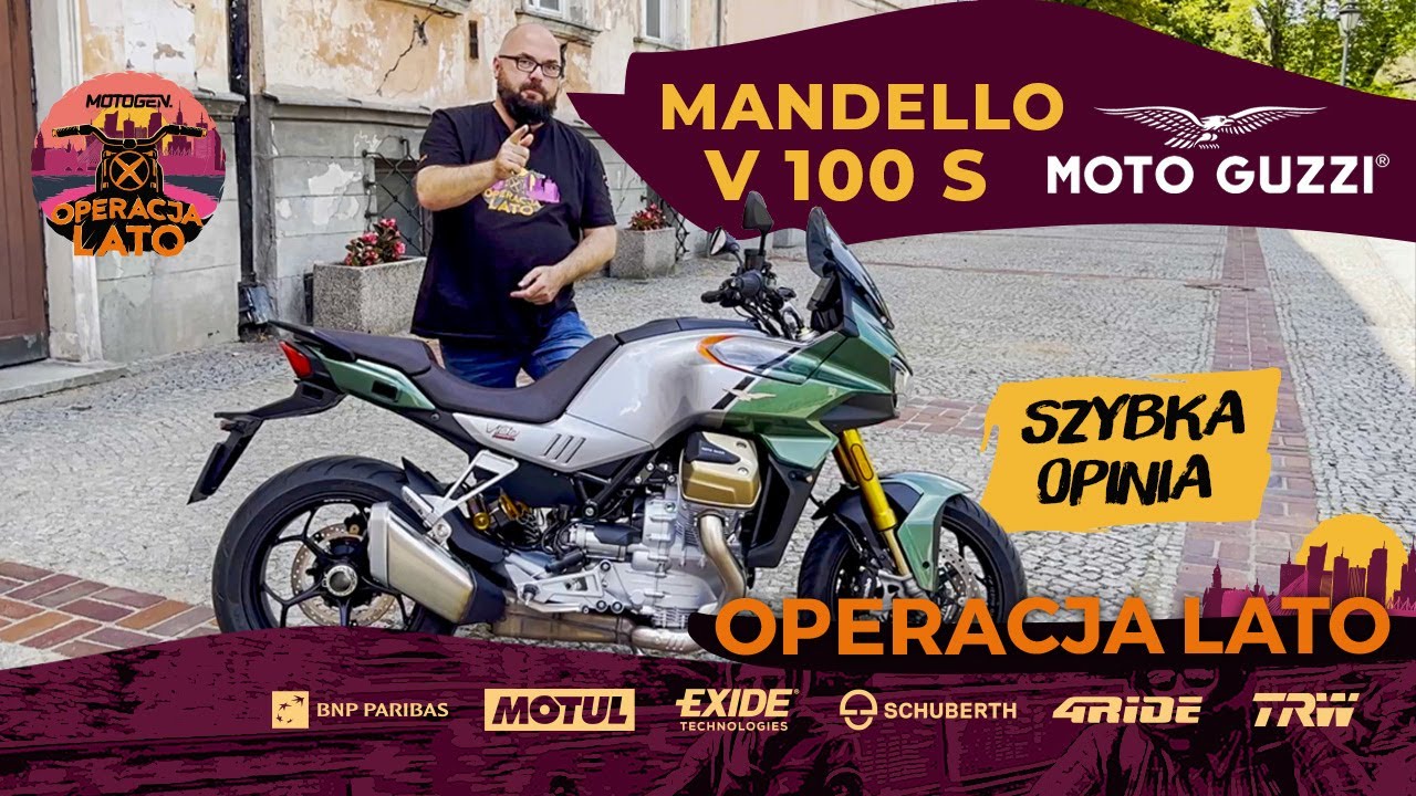 Moto Guzzi V100 Mandello - szybka opinia. Operacja Lato 2023
