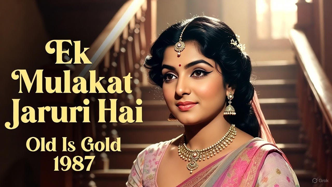Ek Mulakat jaruri Hai Sajan | Female | Old Hindi | Emotional Bollywood Song | #EvergreenBollywood