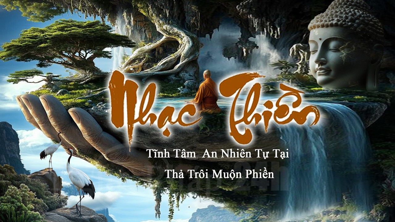 Nhạc Thiền Tĩnh Tâm 🌿 An Nhiên Tự Tại – Thả Trôi Muộn Phiền 🌿 Bình An Trong Từng Hơi Thở , (Mới)