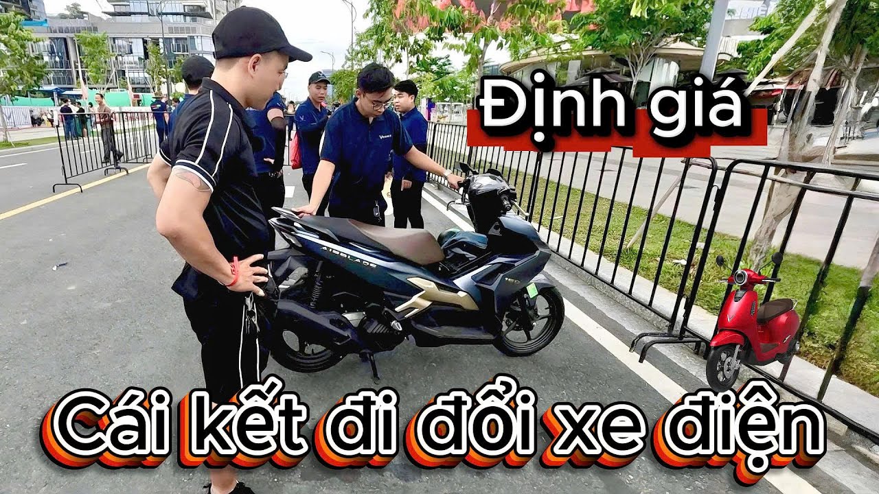 Bất ngờ khi đi đổi xe xăng sang xe điện – Giá xe cũ thấp hơn mong đợi || Linh Vlog