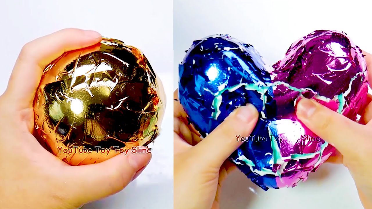 Most Satisfying gold leaf Plaster Clay Cracking Compilation