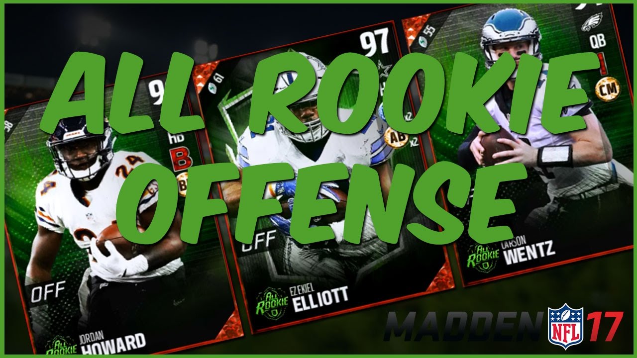 MUT 17 Pack Opening | All Rookie Offense Bundle - We Got Jordan Howard!