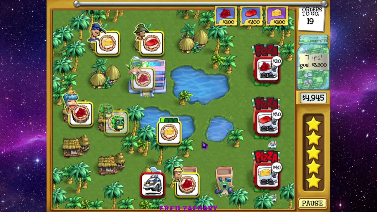 Pizza Frenzy Deluxe (2005) - Speed Mode Part 2 [2021 Playthrough]